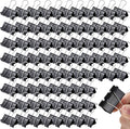 Yexiya 300 Pcs Medium Binder Clips Sturdy 1.25 Inch Clamps Bulk, Gutter C9 Roof by Yexiya