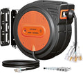SURAIELEC 12 Gauge Extension Cord Reel, 60 FT Retractable Extension Cord by SURAIELEC