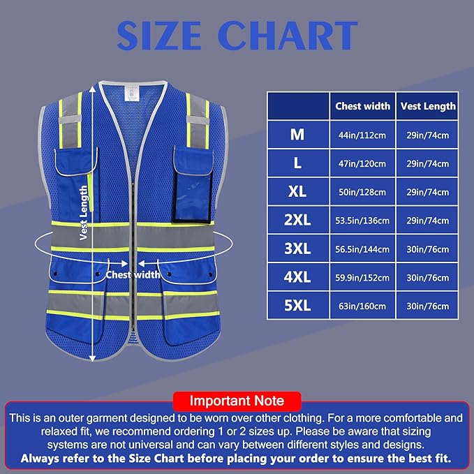 High Visibility Safety Vest - Image 2