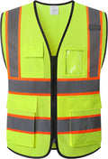 Reflective Mesh Safety Vest for Men Women by Ekkosafety