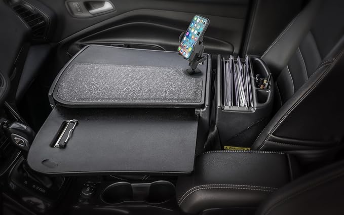 AutoExec GripMaster Car Desk for Your Vehicle Workstation and Mobile Office - Image 2