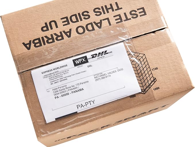 100 Units, 7.5"x5.5" Clear Packing List Shipping Pouches – Heavy Duty - Image 9