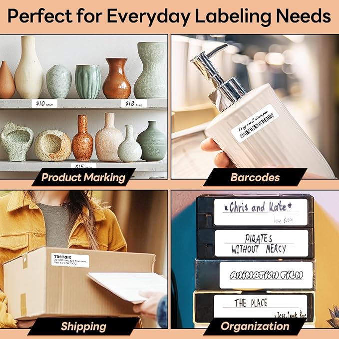 3" x 1" Direct Thermal Labels, Strong Adhesive Barcode & Return Address - Image 4