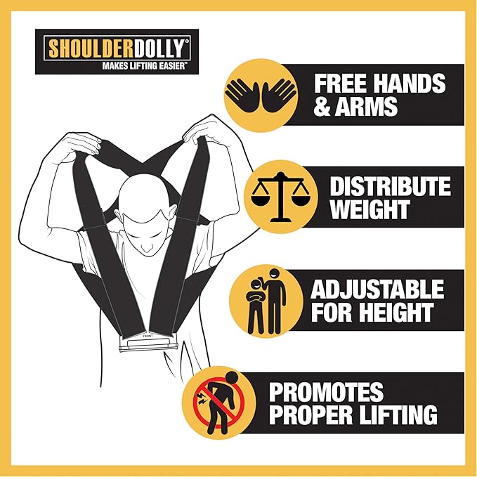 Shoulder Dolly Moving Straps - Image 7