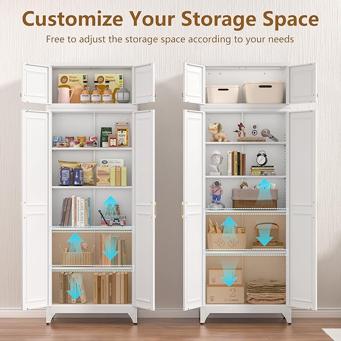 Kitchen Pantry Cabinet, Food Pantry cabinets - Image 7