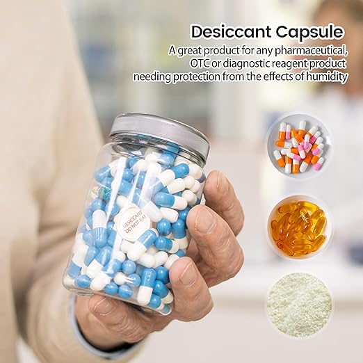 1 Gram 2000 Pack Silica Gel Desiccant Canister, Moisture Absorbers - Image 3