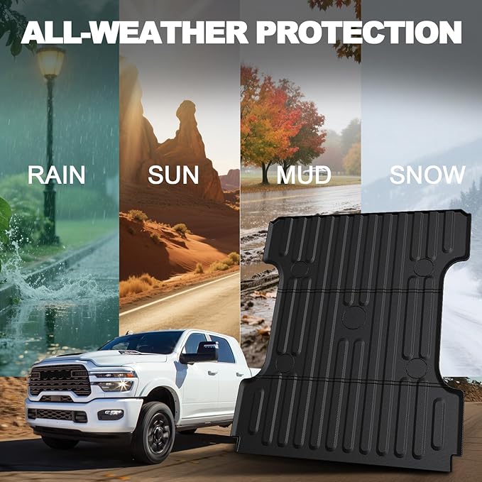 Truck Bed Mat for Dodge Ram 1500 2002-2018 & Ram 2500/3500 2002-2026 & Ram 1500 - Image 8