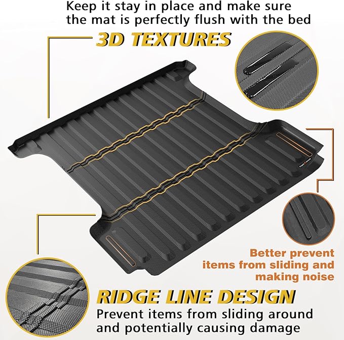 TripleAliners Truck Bed Mat Compatible - Image 4
