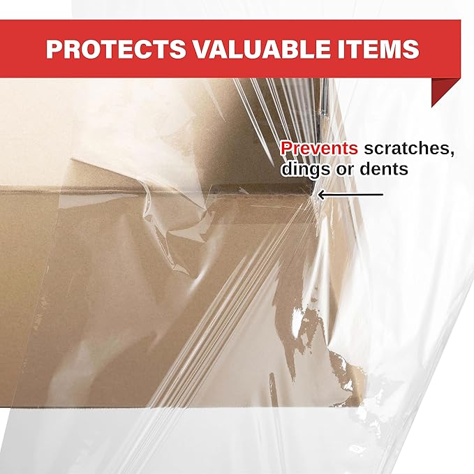 Simply Cool Stretch Wrap Industrial Strength Extra Thick 17.5" 1100 SqFt 80 - Image 5
