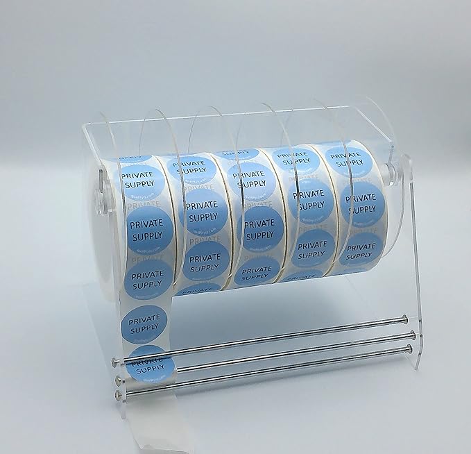 10 Inch, Heavy Duty Adjustable 6-Disk Label Dispenser, by Quality IZ - Image 7