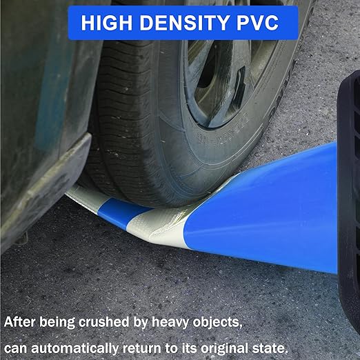 OrangeStar 4-Pack 28" Traffic Cones, Heavy Duty Base - Image 5