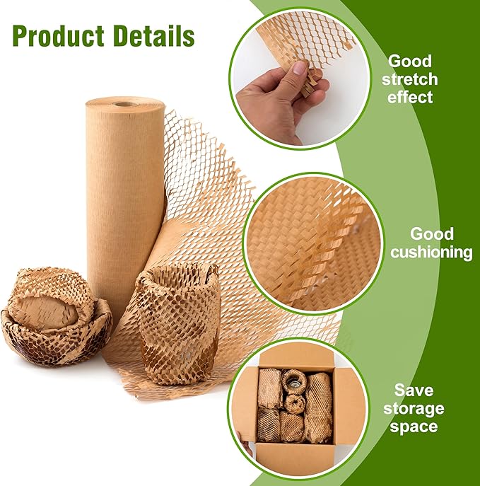 Honeycomb Packing Paper 15" Width X 400 FT - Image 5