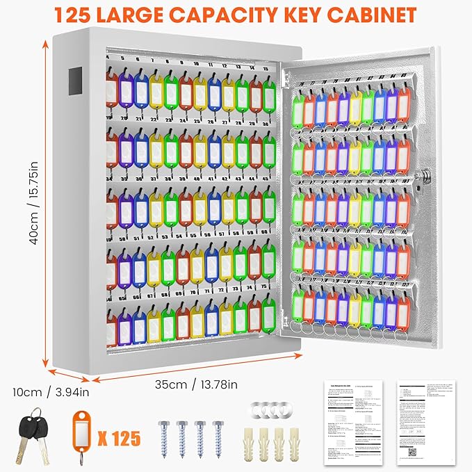 125 Key Lock Box Wall Mount - Image 2