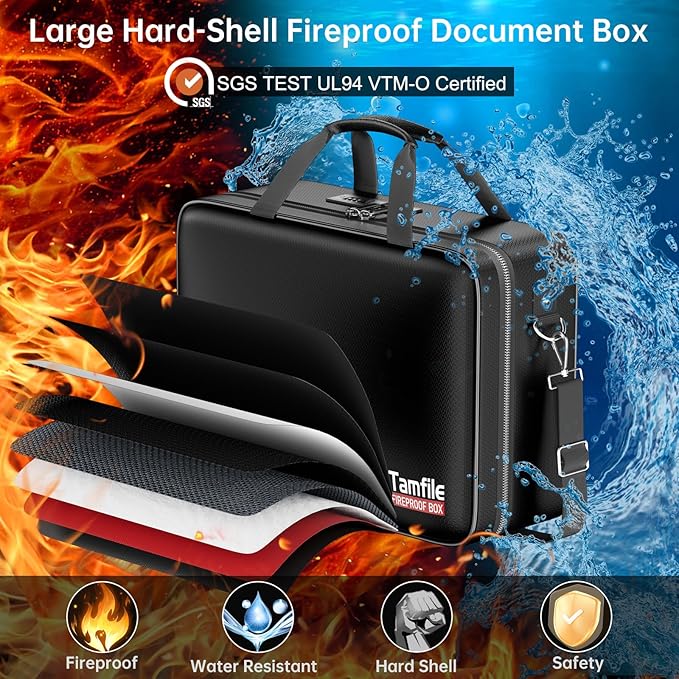 Tamfile Fireproof Document Box - Image 2