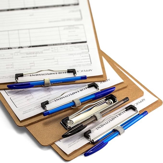 Officemate Wood Clipboard, Letter Size, Low Profile Clip - Image 7