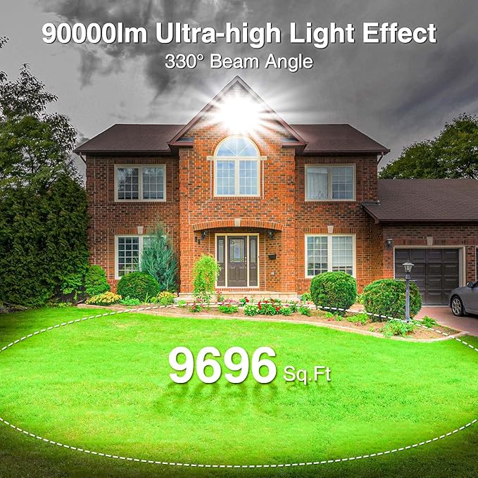 SOLLA 2025 Elite New Upgraded LED Flood Light Outdoor 600W 90000lm Stadium - Image 3