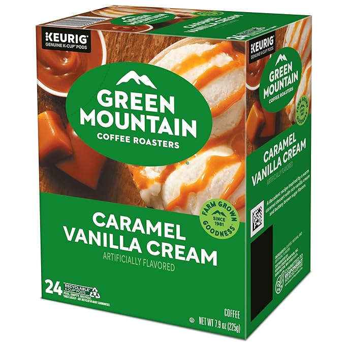 Green Mountain Coffee Roasters Caramel Vanilla Cream Coffee, Keurig - Image 19