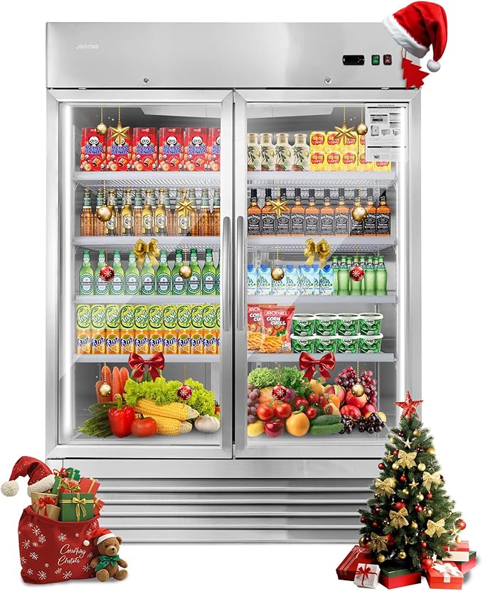JINSONG Commercial Beverage Fridge Display Refrigerator, Glass Door Refrigerator by JINSONG