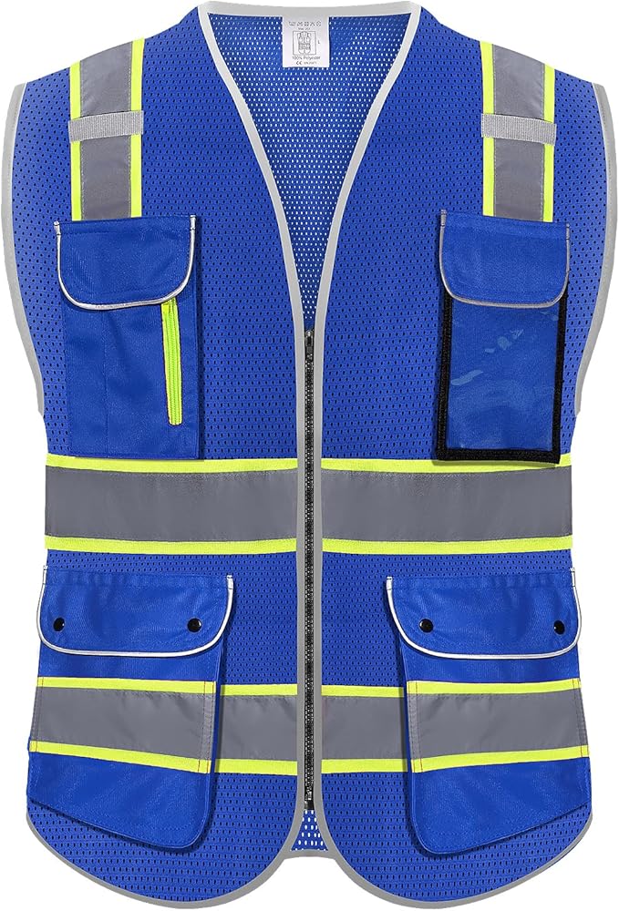 High Visibility Safety Vest by RhinoHit