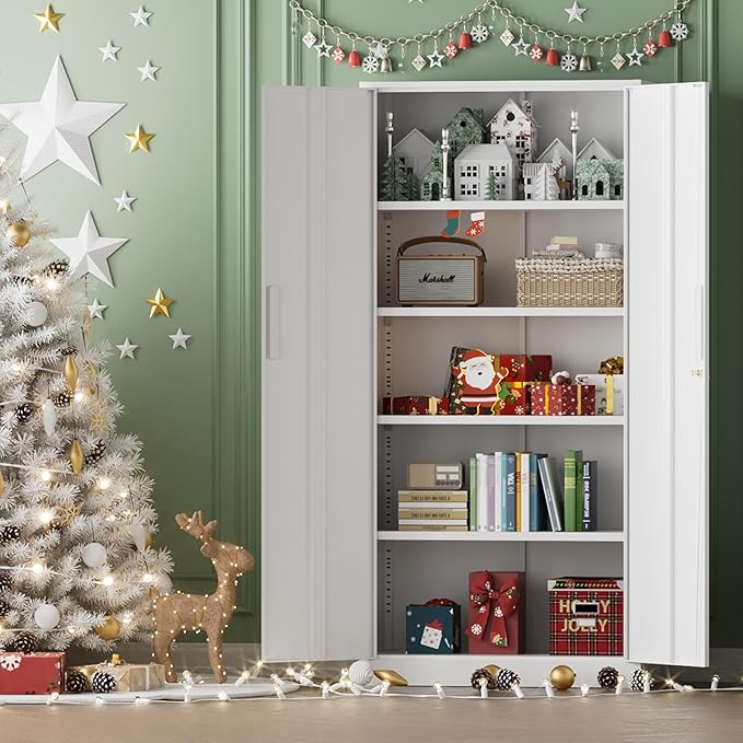 INTERGREAT Metal Storage Cabinet - Image 9