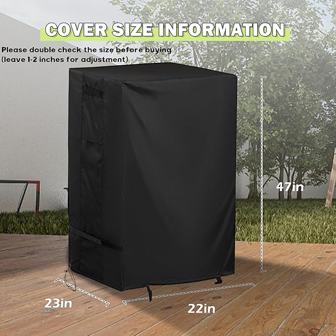 Smoker Cover for Pit Boss PBV3G1 Smoker Grill, Outdoor Grill Cover for Pit Boss - Image 7