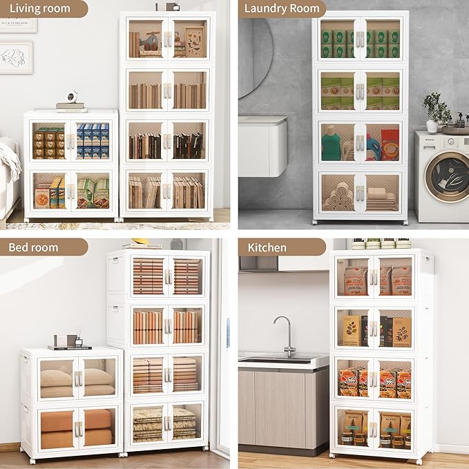 Large Stackable Storage Bins - Image 7
