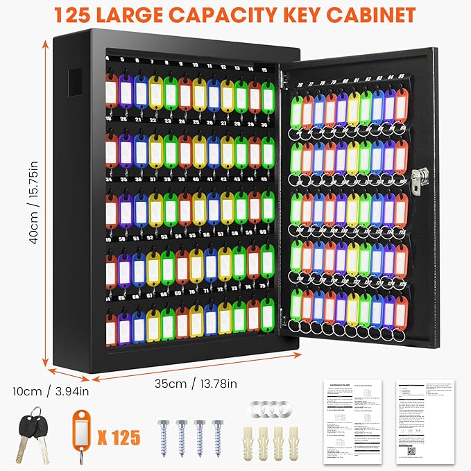 125 Key Lock Box Wall Mount - Image 2