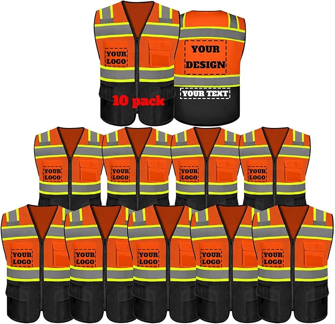 Safety Vest Reflective High Visibility by evershare