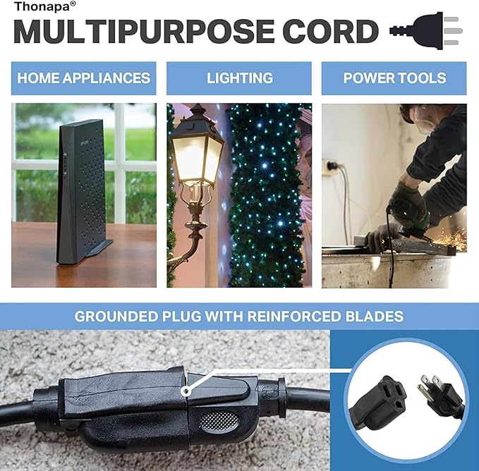6 Foot Outdoor Extension Cord - Image 5