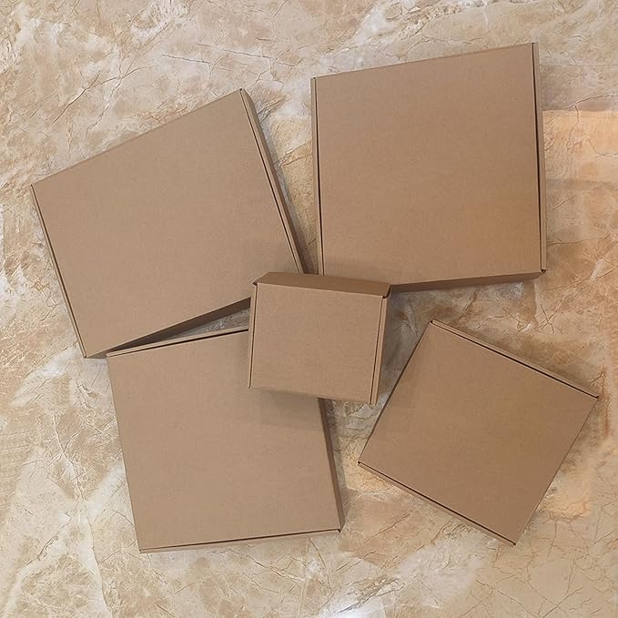 11x11x2 inch Shipping Boxes，Bulk 20 Pack，Brown Corrugated Mailers Cardboard - Image 8