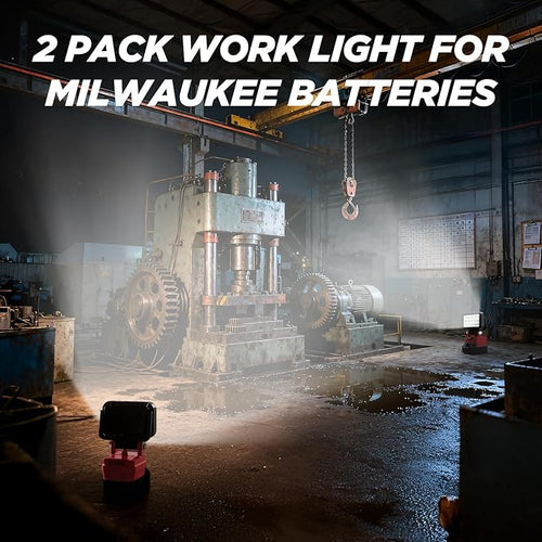 2 Pack LED Work Light Compatible - Image 2
