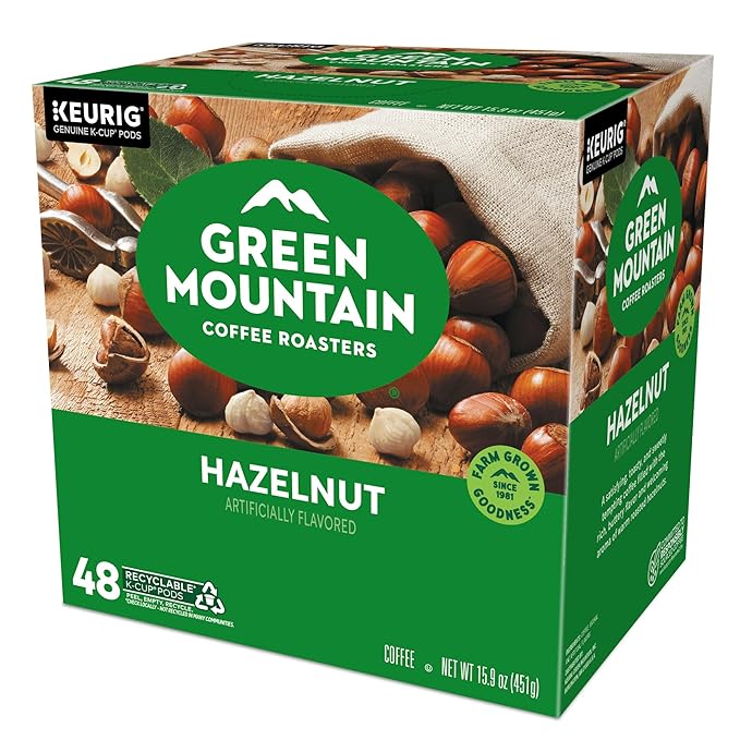 Green Mountain Coffee Roasters Hazelnut Coffee, Keurig Single Serve K-Cup Pods - Image 19