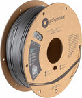 Polymaker PolyLite Silver 3D Printer PETG Filament 1.75mm 1kg, Legacy PETG by Polymaker