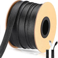 Pangda 150 Feet 1 Inch Wire Loom Pet Expandable Braided Sleeving Braided Sleeve by Pangda