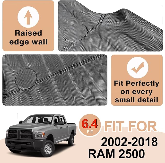 TripleAliners Truck Bed Mat Compatible - Image 3