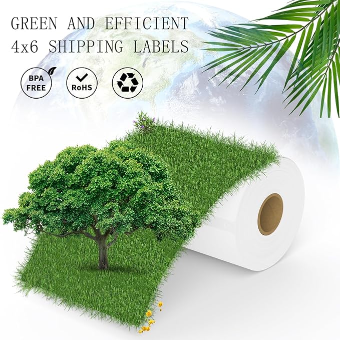 4"x6" BESTIKER Direct Thermal Shipping Labels Compatible - Image 5