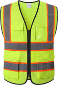 Reflective Mesh Safety Vest for Men Women by Ekkosafety