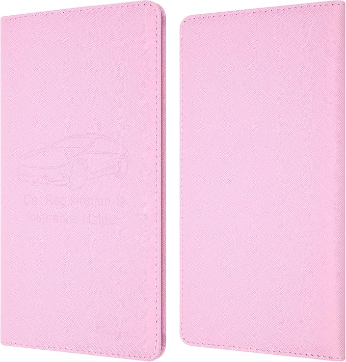 Car Insurance and Registration Holder, 9.5 x 5 Inch PU Leather Vehicle Glove - Image 2