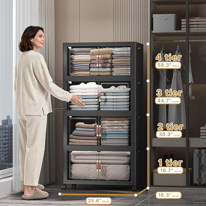 Extra Large Stackable Storage Bins - Image 2