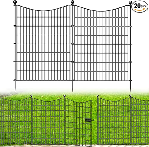 20 Panels Decorative Garden Fence by OutdoorFence