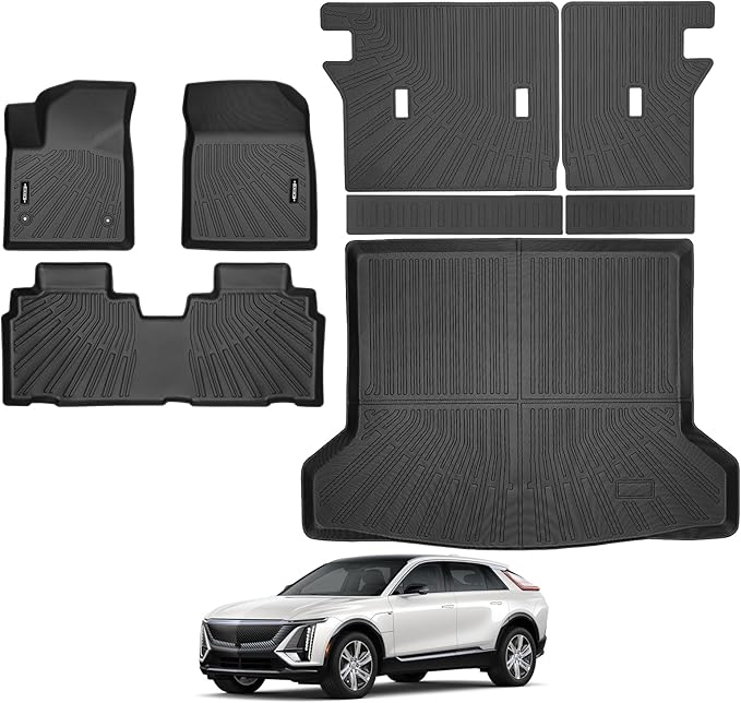 All Weather Floor Mats for 2023 2024 2025 2026 Cadillac Lyriq Floor Mats & - Image 7