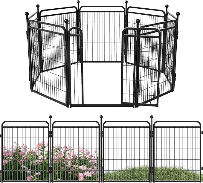32 in Decorative Garden Fence Outdoor by GardnerPet