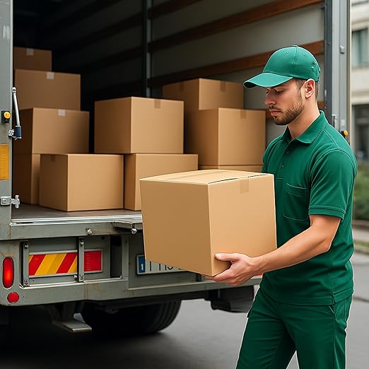 12x10x8 Shipping Boxes, Small Cardboard Box Shipping Box Moving Boxes Packing - Image 7