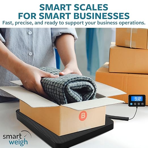 Smart Weigh Digital Shipping and Postal Weight Scale, 440LB x 0.1 oz, UPS UPost - Image 2