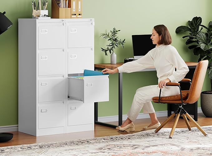 Letaya 4 Drawer File Cabinet - Image 2