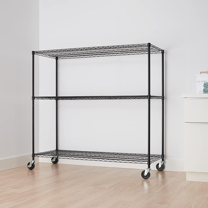 Trinity Basics 3-Tier Adjustable Wire Shelving - Image 7