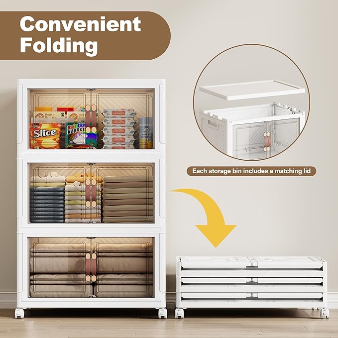 SAILUN 165QT Stackable Storage Bins - Image 5