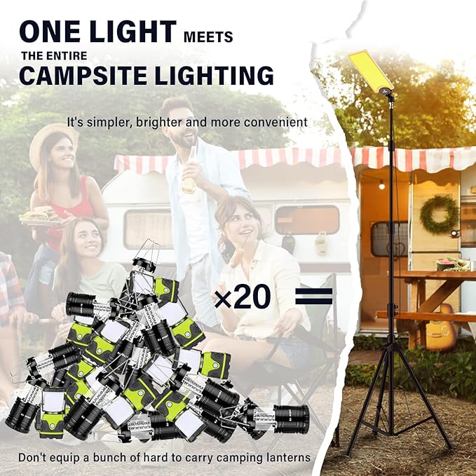 CONPEX Telescopic LED Camping Lights 18000 Lumens - Image 6