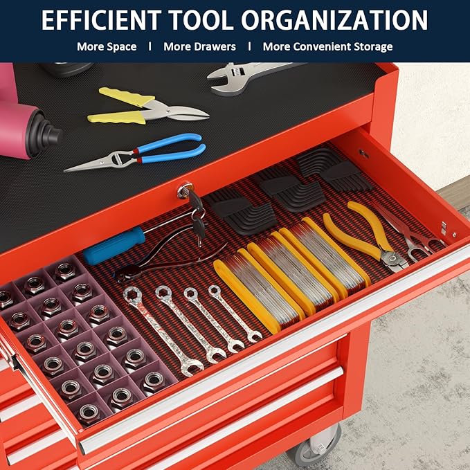 7-Drawer Metal Rolling Tool Chest - Image 3