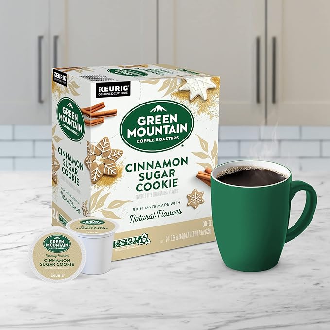 Green Mountain Coffee Roasters Cinnamon Sugar Cookie Keurig Single-Serve K-Cup - Image 9